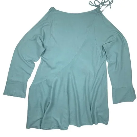 Free People Light Blue Long Sleeve Tunic - Picture 11 of 11